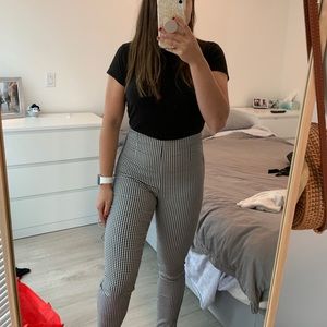 Dynamite houndstooth trousers